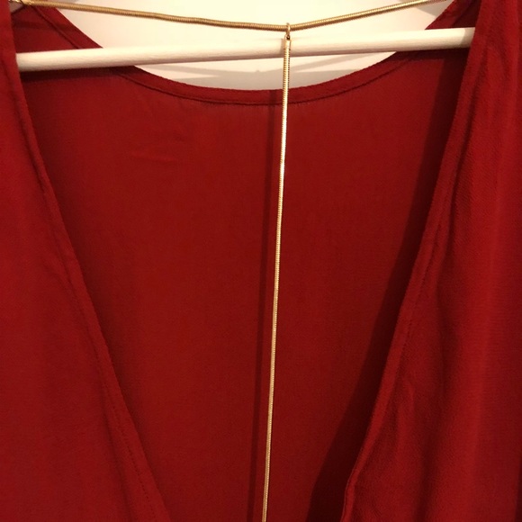 Red Party Dress - Picture 5 of 5